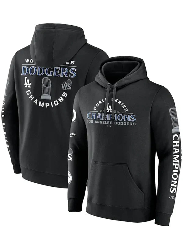 La-Dodgers-World-Series-Hoodie-Black