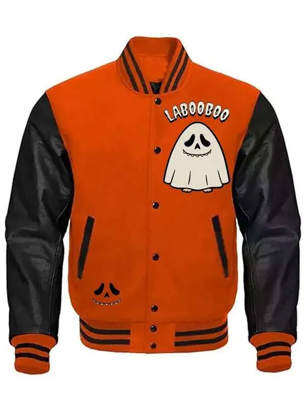 Labubu Ghostface Varsity Jacket