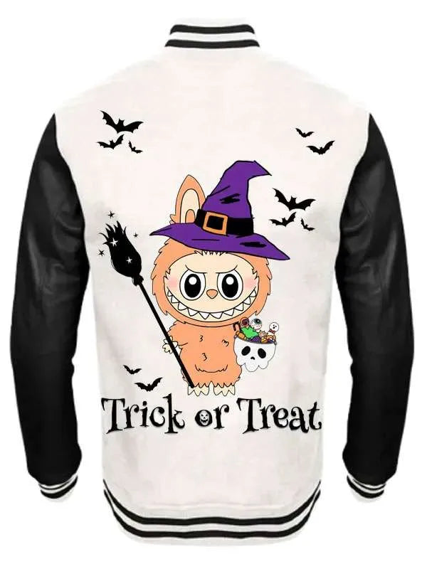Labubu Trick Or Treat Varsity Jacket