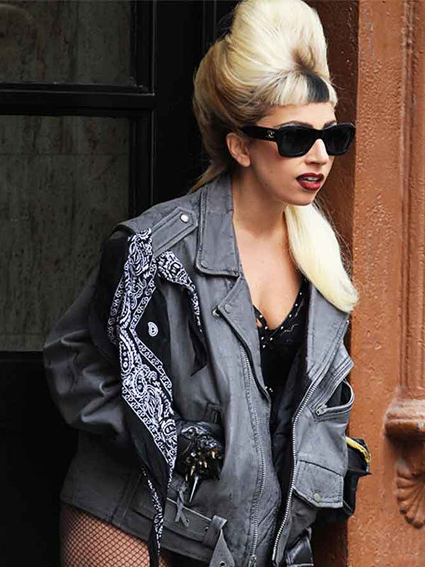 Lady Gaga Leather Jacket