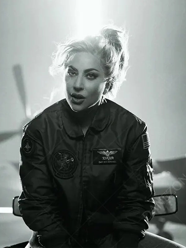 Lady Gaga Top Gun 2 Jacket
