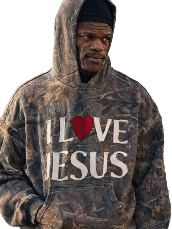 Lamar Jackson I Love Jesus Hoodie