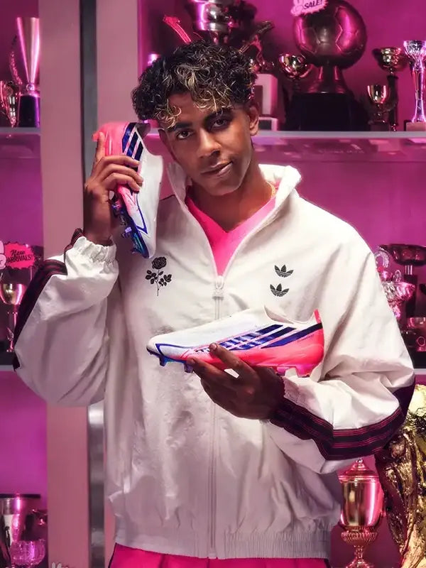 Lamine Yamal Adidas x Willy Chavarria White Track Jacket