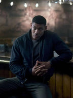 Lanterns 2026  Aaron Pierre Black Bomber Jacket