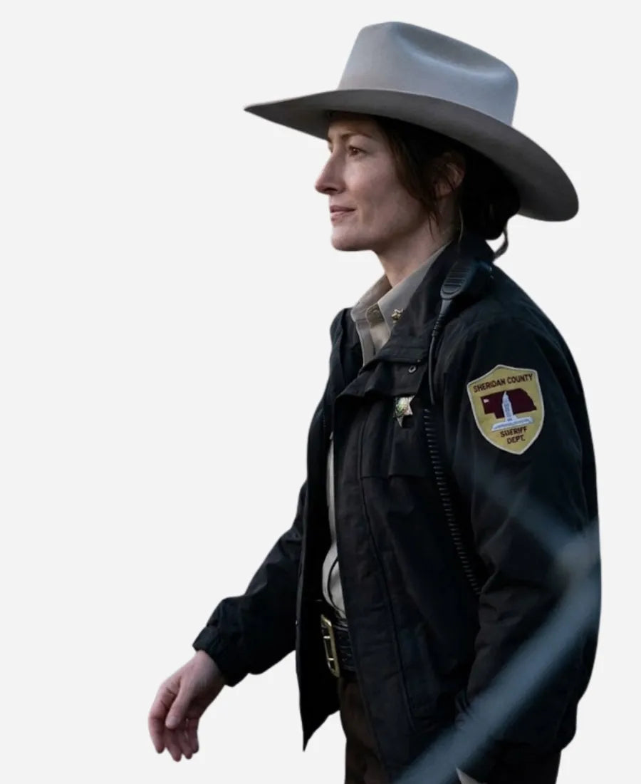 Lanterns 2026 New  Sheriff Kerry Black Cotton Jacket