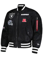 Las Vegas Raiders Bomber Jacket
