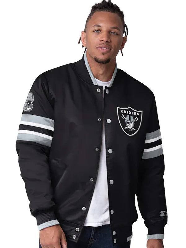 Las Vegas Raiders Varsity Jacket