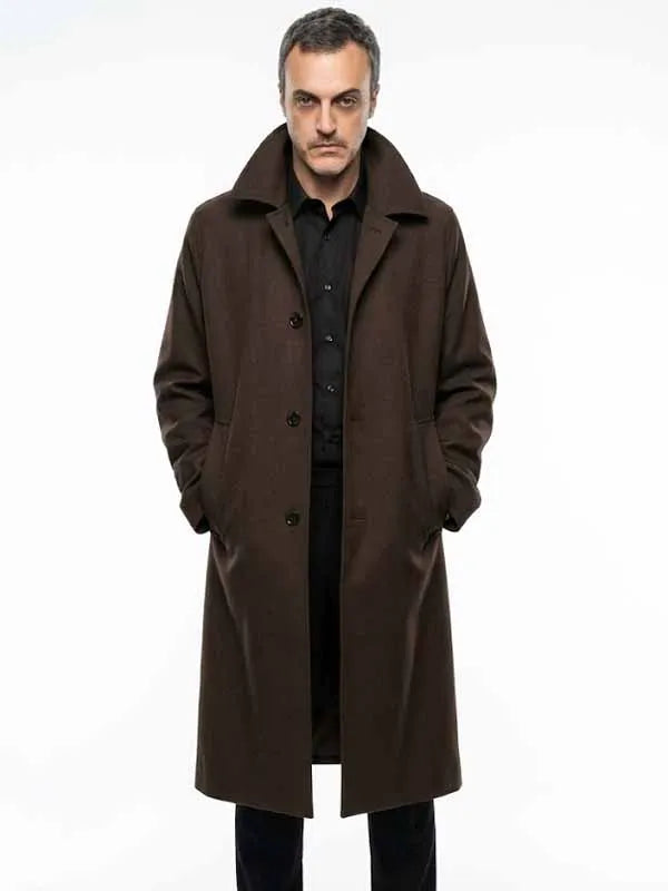 Law and Order S25 Vincent Riley Brown Coat