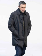Law and Order S25 Vincent Riley Grey Wool Coat