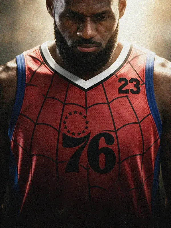 LeBron James Spider Man Bnd 2026 Jersey