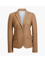 Leanne S02 Leanne Morgan Brown Single Breasted Blazer
