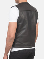 Leather Safari Vest For Sale