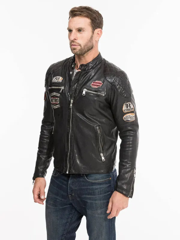 Leather Jacket Redskins