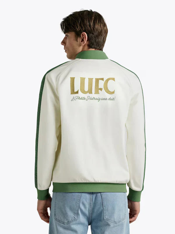 Leeds United St Patricks Day Tricot Track Jacket