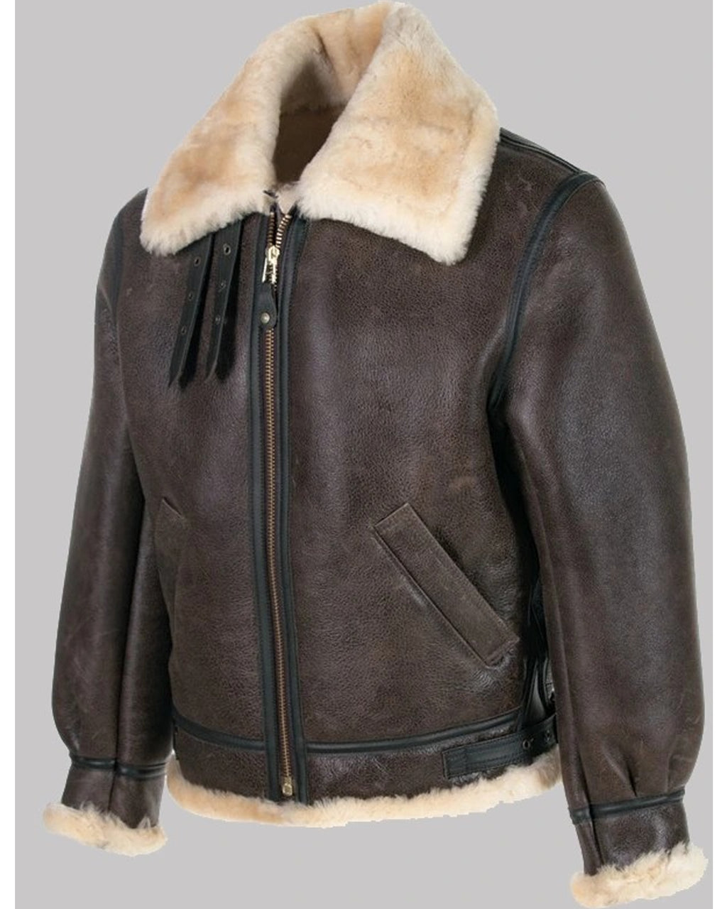 Leon-Kennedy-Resident-Evil-4-Remake-Brown-Shearling-Jacket