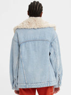 Levi-Jean-Jacket-With-Fur-Collar-Womens