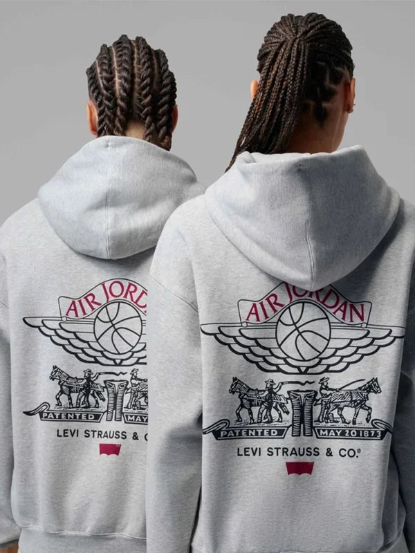 Levis-x-Jordan-2026-Grey-Hoodie