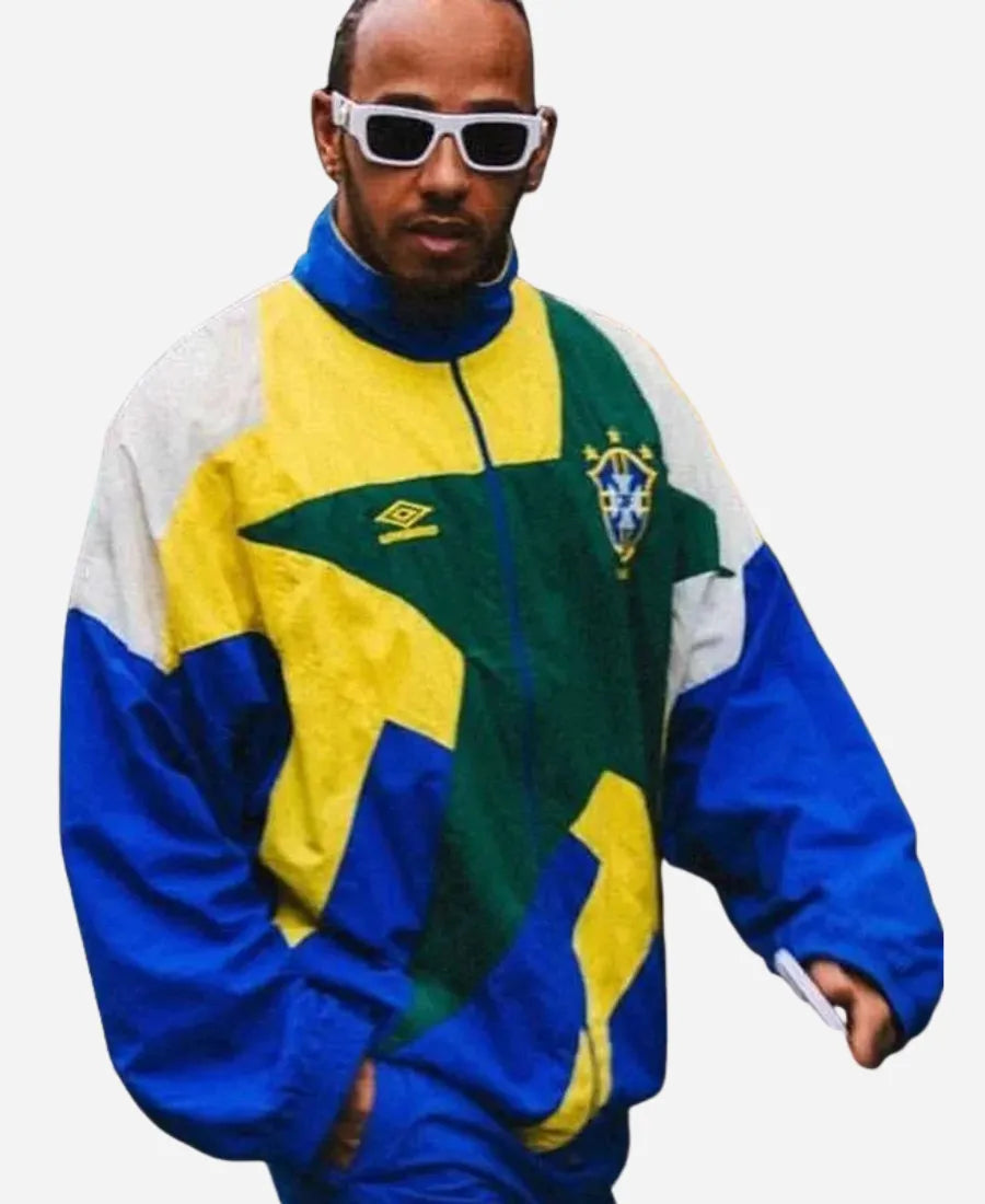 Lewis Hamilton Brazil Track Jacket