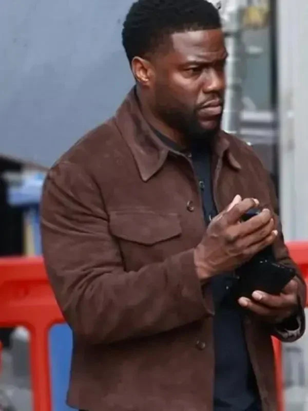Lift-2024-Kevin-Hart-Brown-Suede-Jacket