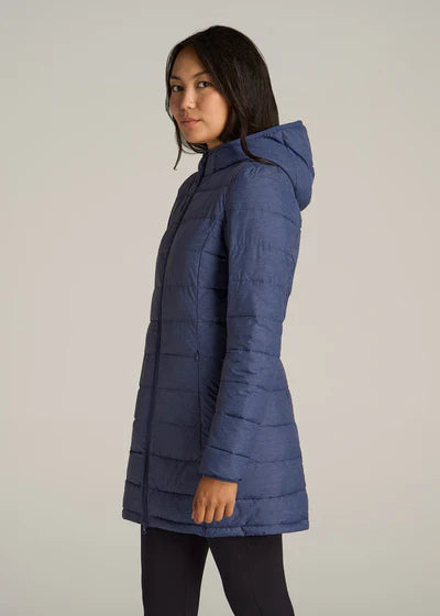 women's lightweight packable puffer jacket