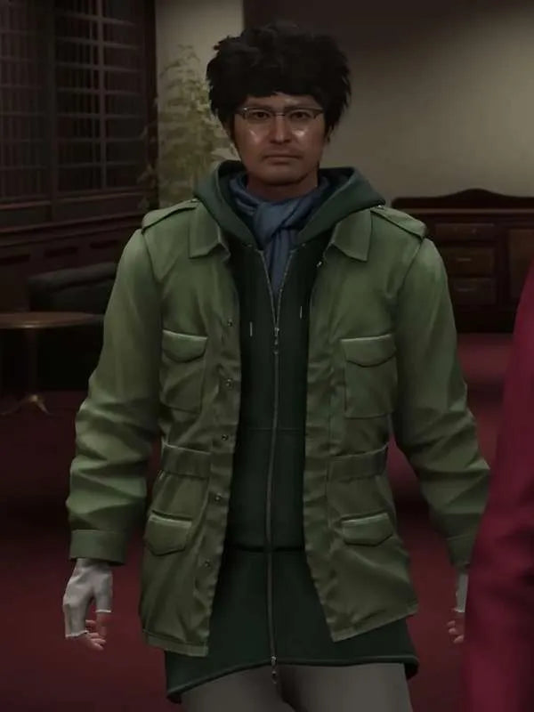 Like a Dragon Infinite Wealth Yu Nanba Green Jacket