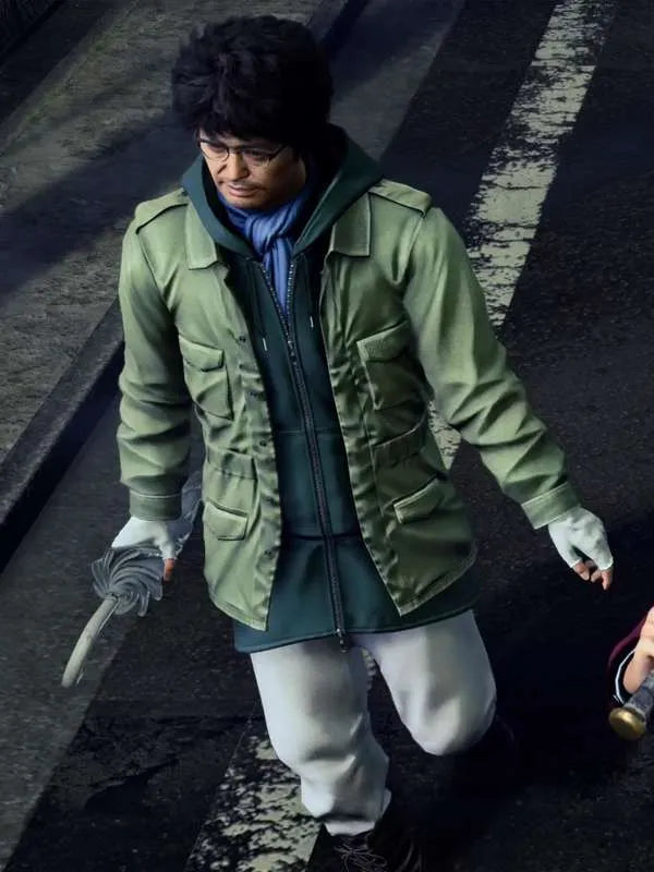 Like a Dragon Infinite Wealth Yu Nanba Green Jacket
