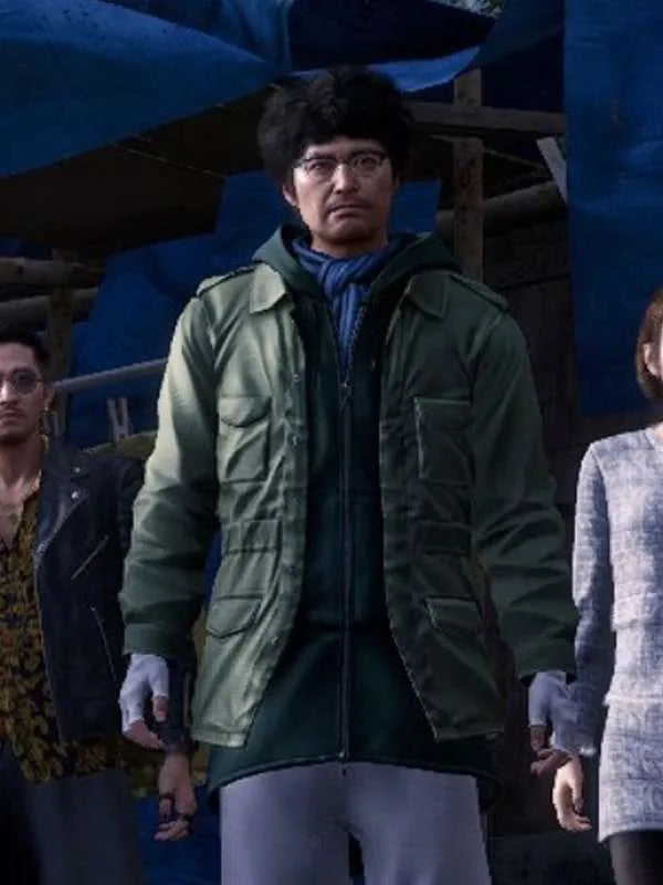 Like a Dragon Infinite Wealth Yu Nanba Green Jacket