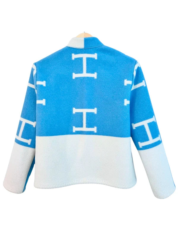 Lily Eve Hermes Blanket Jacket For Sale