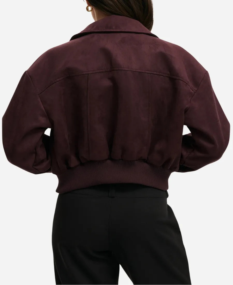 Liv Lindell Its Not Like That Suede Jacket
