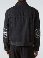 Loewe-Black-Denim-Jacket-Back-View
