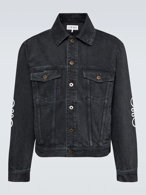 Loewe-Denim-Jacket-Black