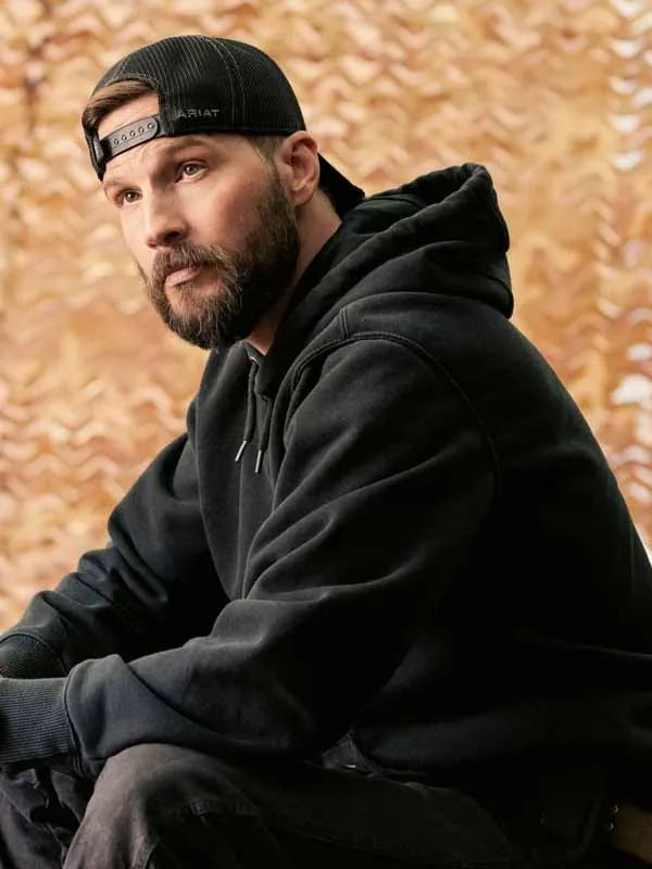 Marshals S01 Pete Calvin Black Hoodie