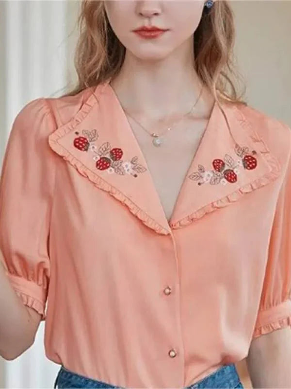 Loot-S03-Stephanie-Styles-Floral-and-Strawberry-Print-Collar-Blouse