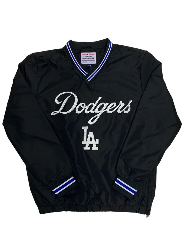 Los Angeles Dodgers Genuine Merchandise Mlb Windbreaker Mens Jackets Black