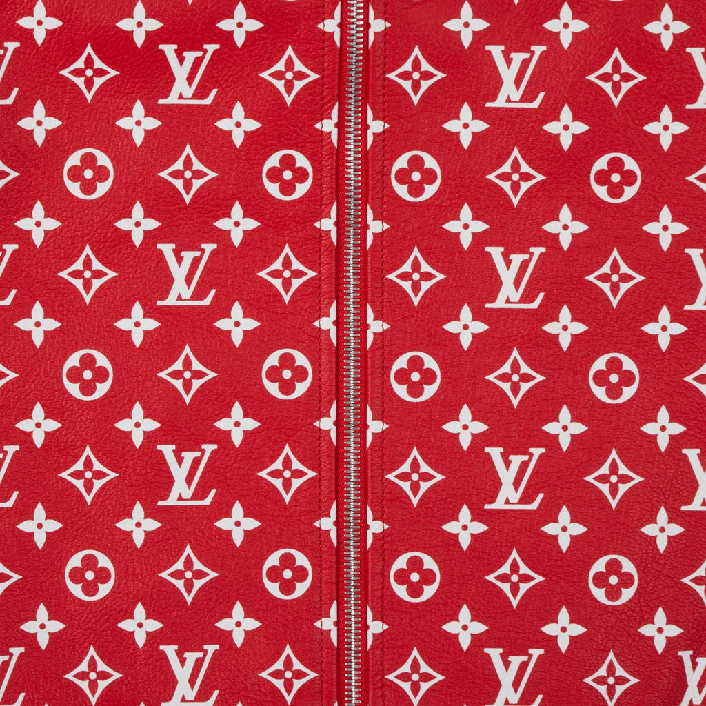 Louis Vuitton Supreme LV Baseball Varsity Jacket