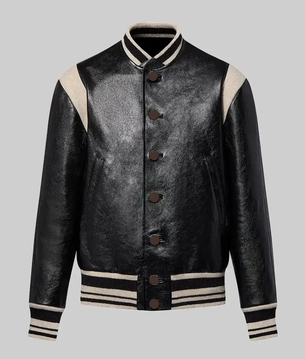 Louisse-Amy-Women_s-Black-Leather-Varsity-Jacket