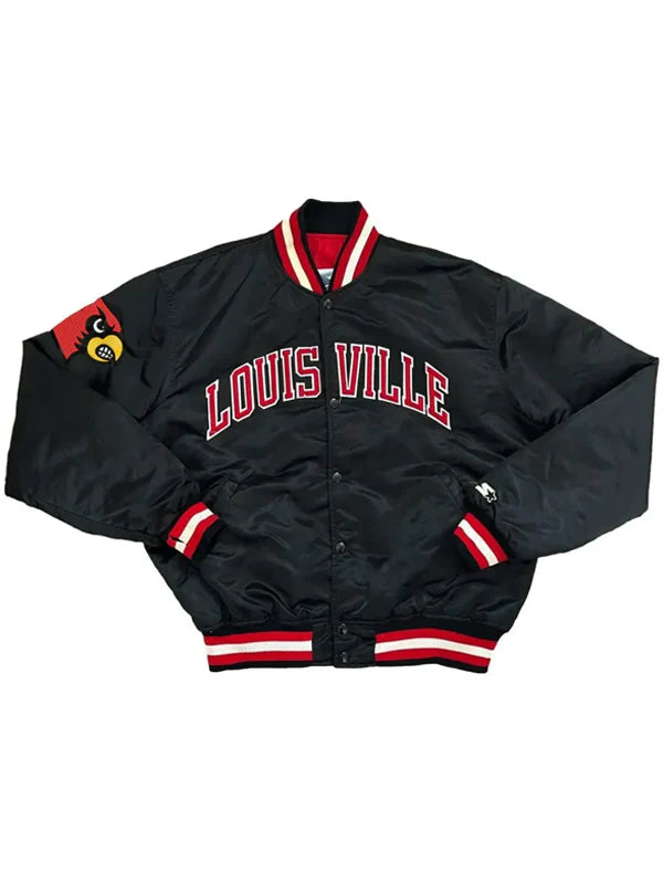 Louisville-Cardinals-90s-Black-Jacket