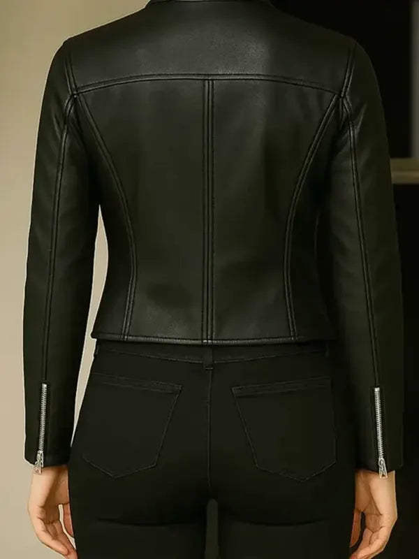 Lucky 2026 Anya Taylor-Joy Leather Jacket
