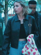 Lucy Freyer Adults S01 Black Leather Jacket