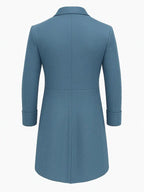 Luke Thompson Bridgerton S04 Blue Coat