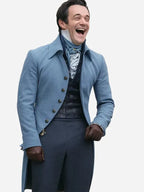 Luke Thompson Bridgerton S04 Blue Coat