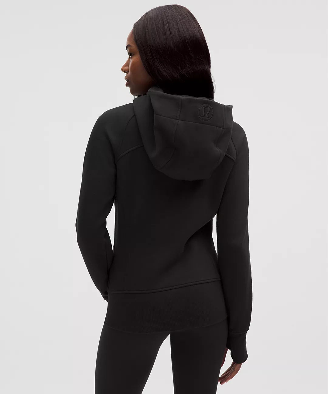 Lululemon full zip hoodie, sporty style