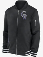MLB-Colorado-Rockies-Black-Bomber-Jacket