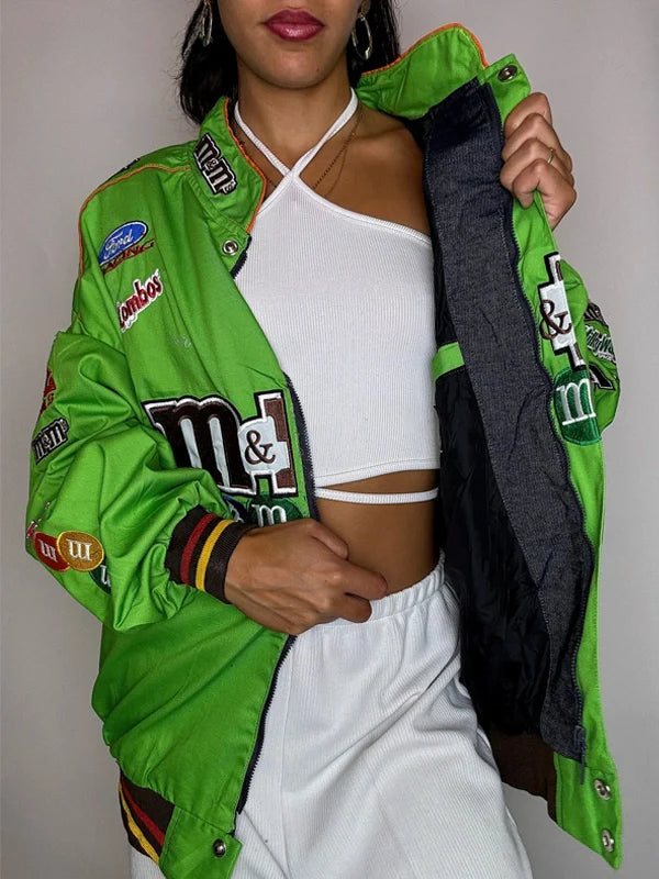 M&M-Nascar-Green-Jacket