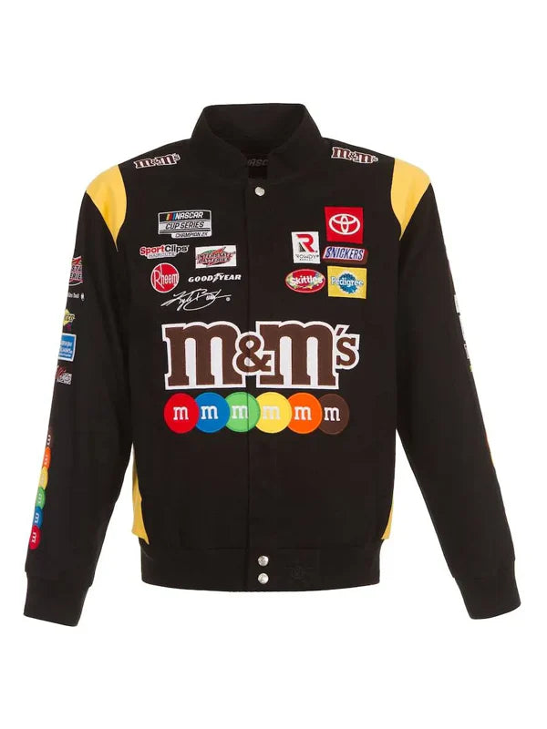 M&M-Nascar-Jacket-Black