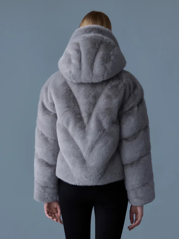 Mackage-Anik-Brushed-Faux-Fur-Down-Grey-Jacket