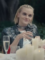 Madeline Brewer Anniversary Black Leather Jacket