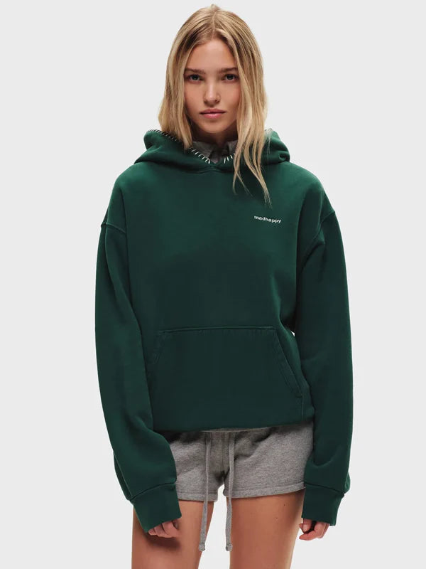 Madhappy-Classics-Fleece-Hoodie-Green