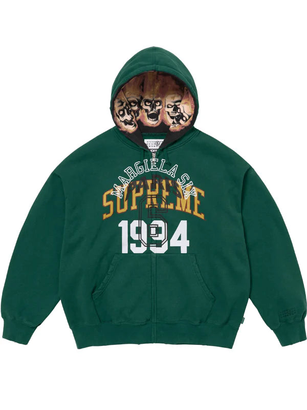 Maison-Margiela-X-Supreme-Hoodie-Green