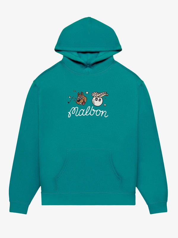 Malbon Two Man Scramble Hoodie - Embroidery
